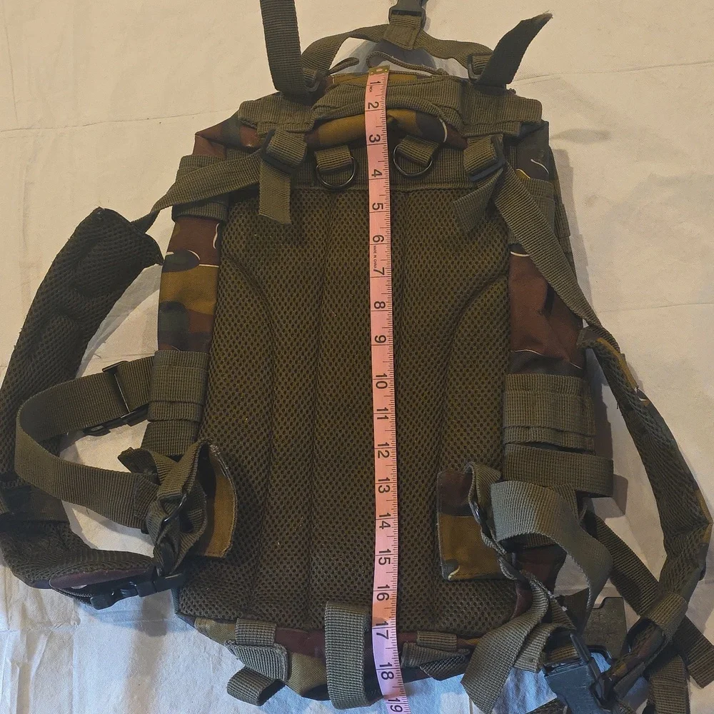 Unbranded Tactical‎ Backpack Camouflage 18x12x6
